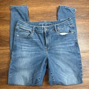 Old Navy Women’s Mid-Rise Rockstar Super-Skinny Faded Jeans Size 12 Regular